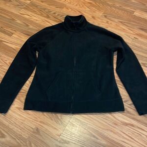 Old Navy Zip Fleece, black, Large